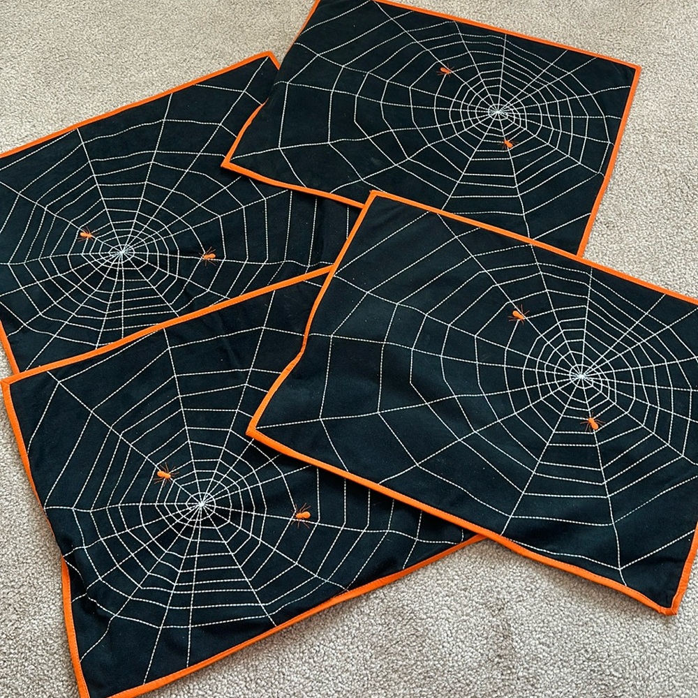Halloween placemats, four